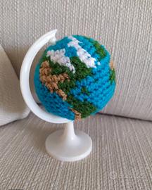 Mappamondo amigurumi. 