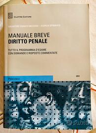 Manuale breve Diritto Penale Giuffrè