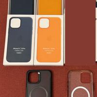 Cover pelle originali Apple Iphone 12-pro colorate
