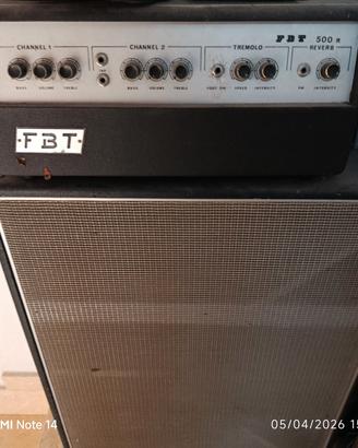 diffusore ed amplificatore FBT 500