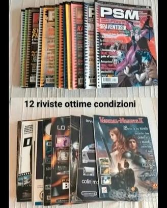 12 riviste PlayStation 