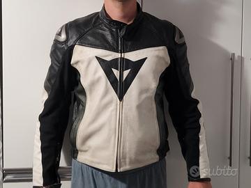 giacca in pelle dainese TG 56