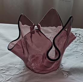 Portacandela in vetro