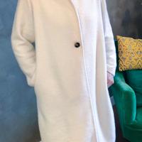 Cappotto bianco da donna