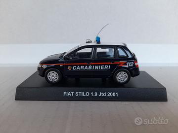 MODELLO FIAT STILO 1.9 JTD CARABINIERI IN TECA