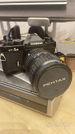 Cosina CT-1A con ottica Petax 28-70mm