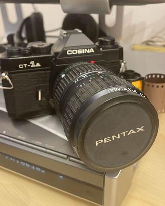 Cosina CT-1A con ottica Petax 28-70mm