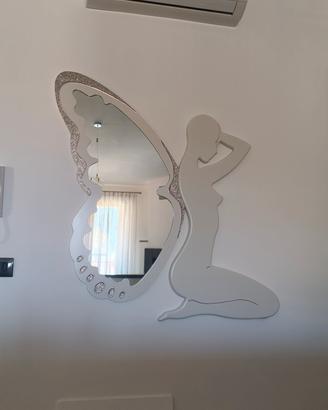 specchio farfalla 120 x 120