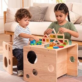 Set Montessori Tavolino+Sedia
