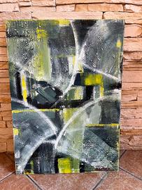quadro astratto materico Mazzaretto originale