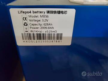Eve lifepo4 mb56 2009wh 3.2v batteria cella