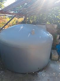 Serbatoio acqua per alimenti  5000 litri  + pompa