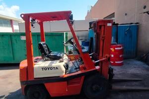 Muletto carrello elevatore Toyota 2000kg