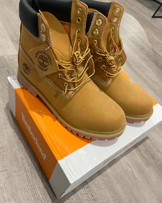 Stivali bassi Timberland gialli, taglia 44