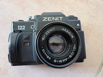 ZENIT 122 + teleobiettivo + flash