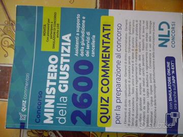 NDL concorsi Libro quiz Ministero della giustizia