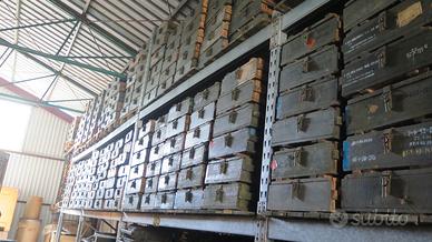 Cassa militare munizioni in legno