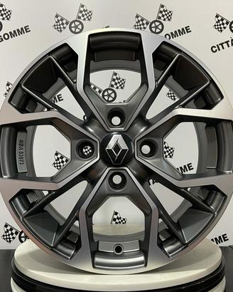 CERCHI IN LEGA RENAULT CLIO CAPTUR ZOE TWINGO 15