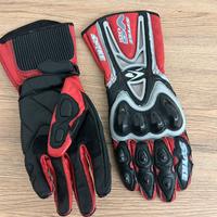 Guanti da moto spyke in pelle