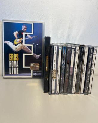 Lotto CD Eros Ramazzotti di vari Album singoli