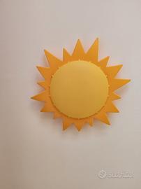 lampadario bambini sole