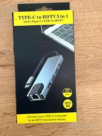 Adattatore mac type-c to hdtv 5