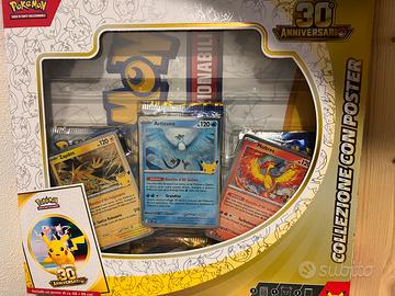 Pokemon 30 anniversario uccelli leggendari
