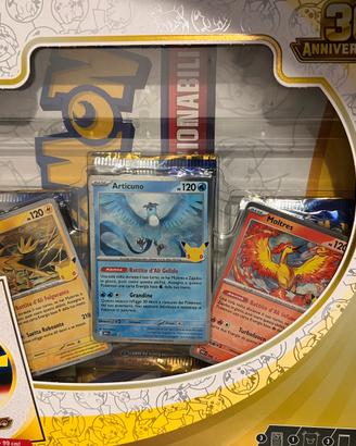 Pokemon 30 anniversario uccelli leggendari