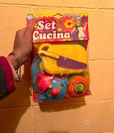 Set cucina giocattoli