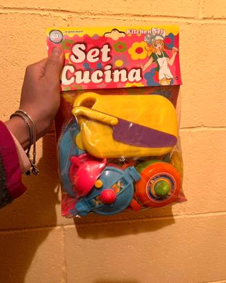 Set cucina giocattoli