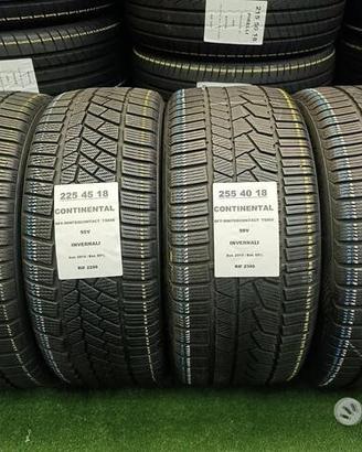 4 gomme 225 45 18 / 255 40 18 CONTINENTAL RIF2299