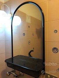 Specchio con mensola per bagno