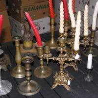 Collezione Candelabri e Portacandele Vintage