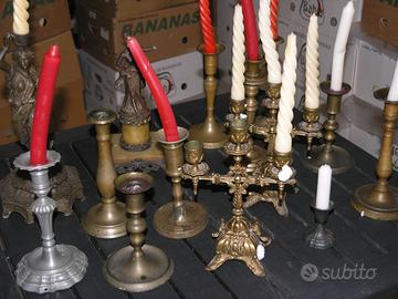 Collezione Candelabri e Portacandele Vintage