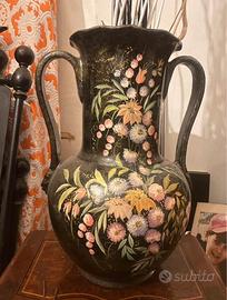 Grande Vaso Anfora  - Dipinto a Mano - 57x40 cm