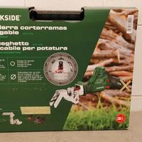 Parkside seghetto gattuccio nuovo ricaricabile 12V