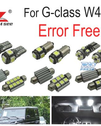 KIT 13 LAMPADE LED INTERNE MERCEDES CLASSE G W463 