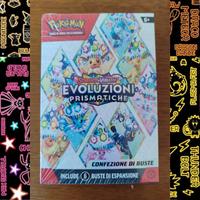 Pokemon "Evoluzioni Prismatiche" bundle sigillato