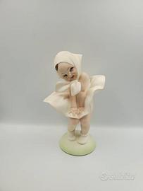 ceramica statuina Cacciapuoti porcellana arte 