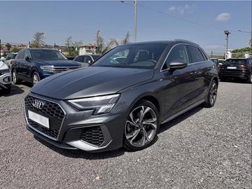AUDI A3 Sportback S-line 2.0TDI S-tronic LED PELLE
