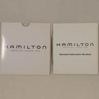 HAMILTON manuale di istruzioni con busta