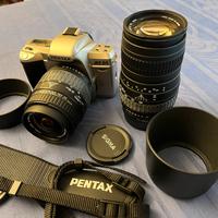 Pentax MZ-60 con obiettivi zoom Sigma