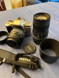 Pentax MZ-60 con obiettivi zoom Sigma