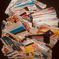 carte telefoniche assortimento del 1990 italiane