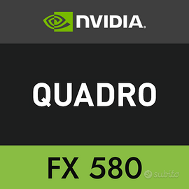 Scheda video Nvidia Quadro FX 580 PCIE