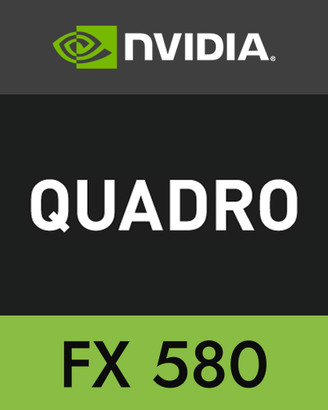 Scheda video Nvidia Quadro FX 580 PCIE