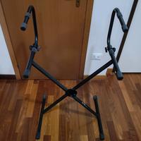 Supporto per due tastiere 