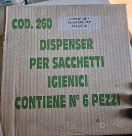 Set 6 Dispenser Sacchetti 5 pezzi a 15€