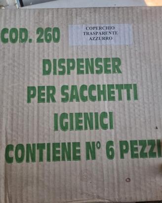 Set 6 Dispenser Sacchetti 5 pezzi a 15€