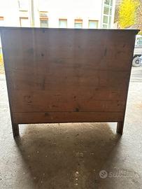 Comò Antico in Noce Nazionale: Autentico.